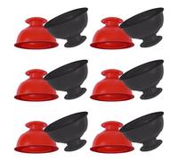 PATKAW 12pcs Silicone Vacuum Cupping Cups for Face and Body Massage, Compact Portable Facial Cupping Tool with Vacuum Moisture Removal, for Home Use and Business Trips Random Color