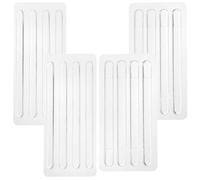 PATKAW 16pcs Silicone Heel Cushion Pads, Anti-Slip Gel Foot Care Protectors with Adhesive Strips for Women’s High Heels and Slingback Shoes, Plantar Fasciitis Support