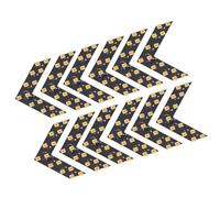 PATKAW 20pcs Metal Indicator Light LED Dash Lamp Yellow Car Turn Signal Light Easy to Install Bright Rear-View Mirror Signal Indicator for Automotive Use