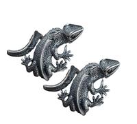 PATKAW 2pcs Copper Lizard Open Ring Retro Adjustable Men Jewelry