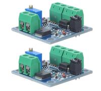 PATKAW 2pcs Dc Voltage Converter Module Adjustable Voltage Regulator Board for DIY Electronics Industrial Control Plc Analog Signal Conditioning and Sensor Interface