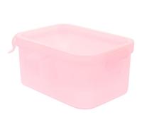 PATKAW 2pcs Nail Soaking Bowl Manicure Nail Soak off Bowl Plastic Thickened Double Layer Soaking Removing False for Beauty Salon Care