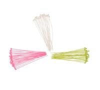 PATKAW 3 Sets Hair Perm Tools Plastic Hair Curling Pins for Hairdressing Reusable with Clips for Secure Styling and Comfortable Use Random Color