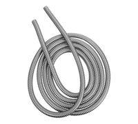 PATKAW 304 Stainless Steel Flexible Conduit Pipe for Residential Projects and Garage Wiring, Rustproof Metal Electrical Cable Protector with Versatile Applications, Silver 0.5in X 9.8ft