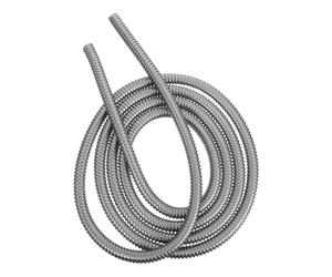 PATKAW 304 Stainless Steel Flexible Conduit Pipe for Residential Projects and Garage Wiring, Rustproof Metal Electrical Cable Protector with Versatile Applications, Silver 0.5in X 9.8ft