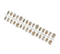 PATKAW 30pcs Press on Nails Plastic Fake Nail Kit Abs Material Easy Application Comfortable to Wear Stylish Trendy Design for Women Teens