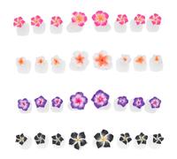 PATKAW 32 Pcs Silicone Flower Toe Separators for Nail Art and Pedicure, Easy to Store and Use, Fix Toes with Delicate Appearance, for Nail Polish and Foot Care