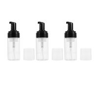 PATKAW 3pcs 100ml Refillable Travel Cosmetics Bottles Lightweight Portable Plastic Foam Dispenser Containers for Travels and Business Trips