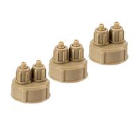 PATKAW 3pcs DIY Aquarium Co2 Reactor Bottle Caps Multi-function Wear-resistant Co2 Generator Caps for Plant Tank Diffuser Compatible Aquarium Diffuser Systems