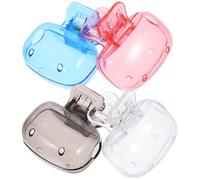 PATKAW 4pcs Toothbrush Protective Cap Mini Tooth Brush Head Cap for Travel Dust and Hygienic Storage for Toothbrush Heads