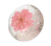 PATKAW Acid Soap Flower Essence for Body Cleaning Care and Shower Use, Lightweight Strong Cleaning Ability, Design Suitable for Sensitive Skin, Pink Colour