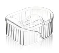 PATKAW Acrylic Soak off Bowl for Manicure Hand Soak, Softening Cuticles and Removing False Nails, Sturdy Acrylic Manicure Soaking Bowl for Professional and Beauty Salon Use