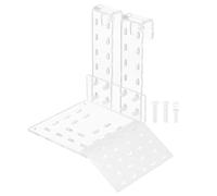 PATKAW Acrylic Turtle Basking Platform Climbing Terrace for Aquarium Decoration Reptile Resting Rack with Long-lasting Colorfast Material Suitable for Turtle and Tortoise Habitat