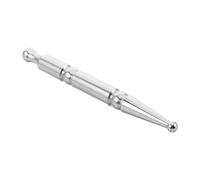 PATKAW Acupuncture Pen Stainless Steel Manual Acupressure Pen Portable Trigger Point Massage Tool for Full Body and Back, Office and Home, Silver