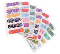 PATKAW Adhesive Bandages Comfortable and Stretchable Cartoon Flexible for Wounds 150pcs Breathable Pe Material Plasters for Parts of The Body, Suitable for Adults and Elderly for Adults