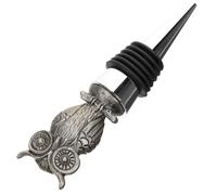 PATKAW and Easy Cleaning for Preserving Wine Owl Shaped Bottle Stopper Made of Alloy with Decorative Design Sealed Wine Bottle Stopper for Wedding Favors and Home Use