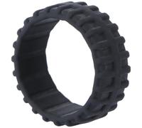 PATKAW Black Silicone Ring for Men and Women, Scratch-resistant and Do Not Conduct Electricity, round Shape Comfortable Wedding Band for Staff and Outdoor Sports Activities