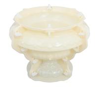 PATKAW Bonsai Pot Concrete Mold Planter Making Mold Khaki Plastic Easy to Use Longterm Use for Outdoor Homes