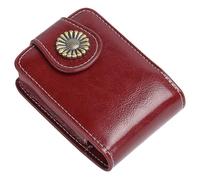 PATKAW Brown Pu Makeup Lipstick Case with Mirror, Portable and Elegant Lipstick Pouch for Convenient On-the-go Application, Travel Makeup Pouch for Wife Or Mom