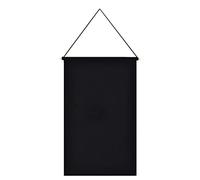 PATKAW Canvas Banner Brooch Organizer Pin Banner Cotton Canvas and Log Material Wall Hanging DIY Display Board for Badges and Postcards