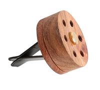 PATKAW -car Perfume Diffuser with Fragrance Wooden Design Plastic Material Decorative Car Essential Oil Diffuser for Making Your Car Scented