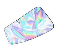 PATKAW Car Window Sun Shades for Front Windshield, Polyester Material with Eye-catching Design, Blocks Intense Sunlight, Easy Installation for Hot Weather Protection