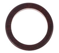 PATKAW Couples Wooden Ring ABS Finger Ring Fashionable Retro Design for and Boys at Bars or Ordinary Occasions