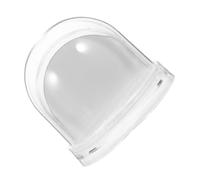 PATKAW Decorative Snow Globe with Picture Insert, Delicate Plastic and Paper Photo Display Frame, Easy to Install and Remove, for Christmas Or Daily Decoration Random Color