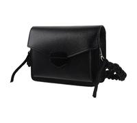PATKAW Fashionable with Comfortable Hand Feeling Made of Premium Pu Material Black One-shoulder Cross-body Bag Practical for Holding Keys, Cosmetics, and Cards for Women for Daily Use