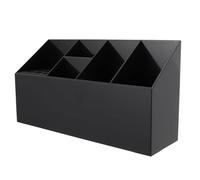 PATKAW Hairdressing Scissors Box Storage Box for Salon Hairdressing Scissors Comb Holder Abs Material Black Easy to Carry Keep The Countertop Neat Fashion Simple Decorative Elegant Design