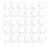 PATKAW Heavy Duty Ceiling Hooks Automatic Elastic Hooks for Hanging Plants and Decorations 100Pcs