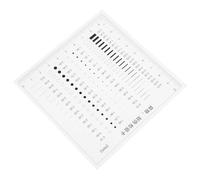 PATKAW High Precision Sec Flaw Detection Film Ruler for Diameter and Line Measurement Design, Suitable for Appearance Inspection and Industrial Use