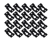 PATKAW Iron Keyhole Speaker Hangers Shelf Brackets Hooks Heavy Duty 20pcs Sturdy Anti-Rust Design for Hanging Shelves and Speakers, Suitable for Hanging Your Photos