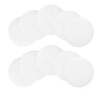 PATKAW Laboratory Qualitative Filter Paper Sheets 100Pcs Medium Speed Acid and Alkali Resistant for Scientific Research and Lab Experiments 6.5Cm Diameter