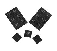 PATKAW Laundry Labels for Jars Black Paper Waterproof Stickers with Adhesive for Organization in Travel and Homes, Minimalist and Elegant Laundry Room Label Stickers