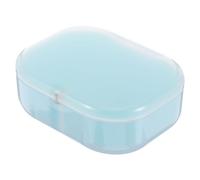 PATKAW Lightweight Orthodontic Retainer Case for People with Orthodontic Retainers, Sturdy Pctg and Silicone Material, Simple Appearance, Green Travel Storage Box for Daily Use