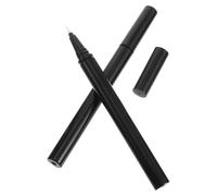 PATKAW Liquid Tips Tubes Refillable 3pcs with Pen 1ml Eyeliner Black Matte Brush Plastic DIY Eyeliner Containers for Storing and for Cosmetic Salons Shops