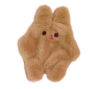 PATKAW Mini Purse Zippered Coin Purse Adorable Design Plush Lightweight Preventing Stuffs Falling Down Or Scattering Shopping and Decorate Your Keys Rabbit Shape Delicate Workmanship