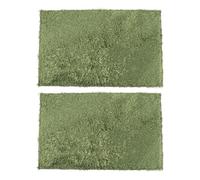 PATKAW Moss Reptile Carpet 2pcs Durable Cotton Liner for Reptile Habitat Suitable for Turtles and Horned Frogs