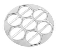 PATKAW Multi-Holes Dumpling Maker Mold 14-Hole Aluminum Alloy Pelmeni Mold with 6.2cm Diameter for Kitchen Use Tool with Multi-Functional Design to Make at Once