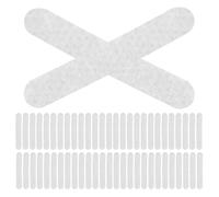 PATKAW Non- Silicone Hanger Gripper Strips to Prevent Bunching 150pcs Anti-skid Adhesive Pads with Clean for Clothing and Silk Blouses for Closet Organization and Retail Stores