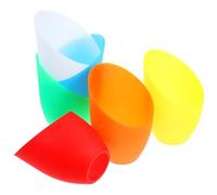 PATKAW Plastic Lamp Shades Calla Shape Barrel Design for Wall Lamps 6pcs Not Easy to Melt or Break Retro and Chic Style