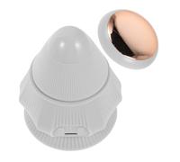 PATKAW Portable Cone Vibration Ball Massager for Neck and Shoulders with Heating Function, Lightweight Plastic Design for Travel and Office Use, Effective Muscle Knot Relief Tool