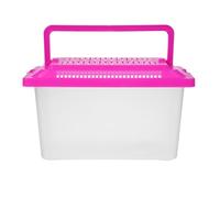 PATKAW Portable Fish Tank Turtle Holder with Plastic Box for Preventing Turtle from Escaping and Easy to Operate, for Back to School Party and Pet Transport