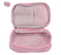 PATKAW Portable Small Storage Bag Travel First Aid Pouch with Multilayer Compartments for Emergency Medication Organizer Compact Handy Pill Case for Camping Business Trips