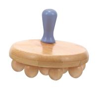 PATKAW Portable Wooden Trigger Point Massager Cane for Physical Massage and Blood Flow Stimulation, Hand-held Body Massager for Athletes After Exercise