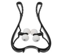 PATKAW Professional Manual Neck Massager Roller Wheel for Adults, Lightweight Pp Material with 4 Massage Balls, for Muscle Relaxation and Home Neck Massage