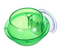 PATKAW Reptile Feeder Bowl Stable Wall Mount Solid Plastic Construction with Suction Cup Convenient Feeding for Turtles and Insects in Acrylic Boxes and Glass Tanks