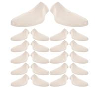 PATKAW Shoe Crease Protectors Boot Shape Holders Plastic 20 Pairs Universal Fit for Shoes Wardrobe Men Women Size 42-45