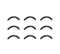 PATKAW Silicone Curler Refill Pads Replacement Strips Curler Life Fit 120pcs Black for Women